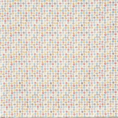 Pour commande sur mesure toile enduite coloris pois multicolores pastels