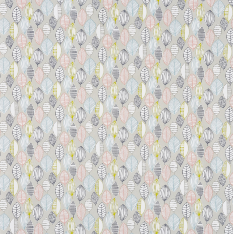 Feuilles pastels fon ficelle